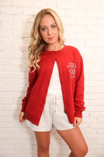 Alabama Collegiate Knit Cardigan