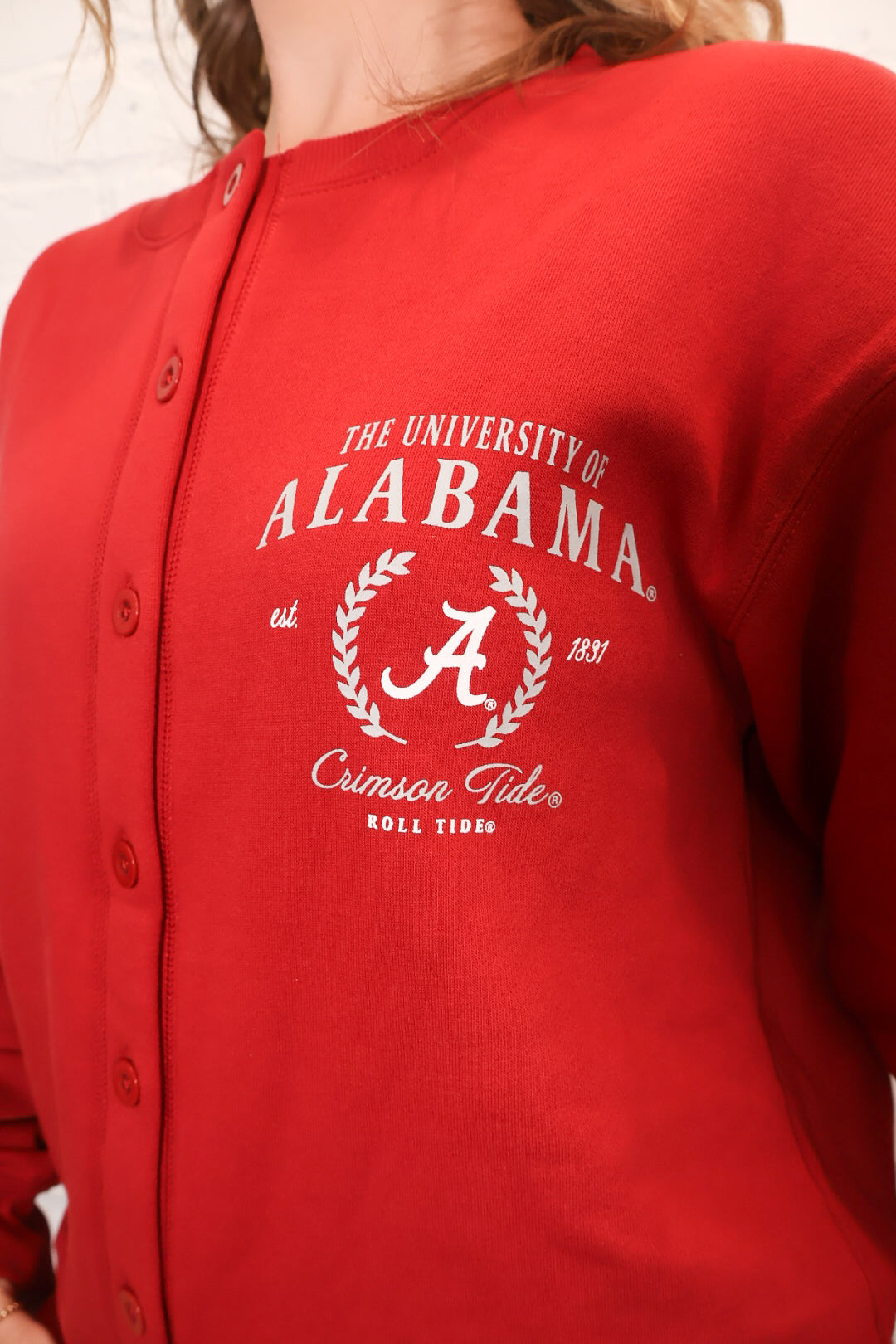 Alabama Collegiate Knit Cardigan