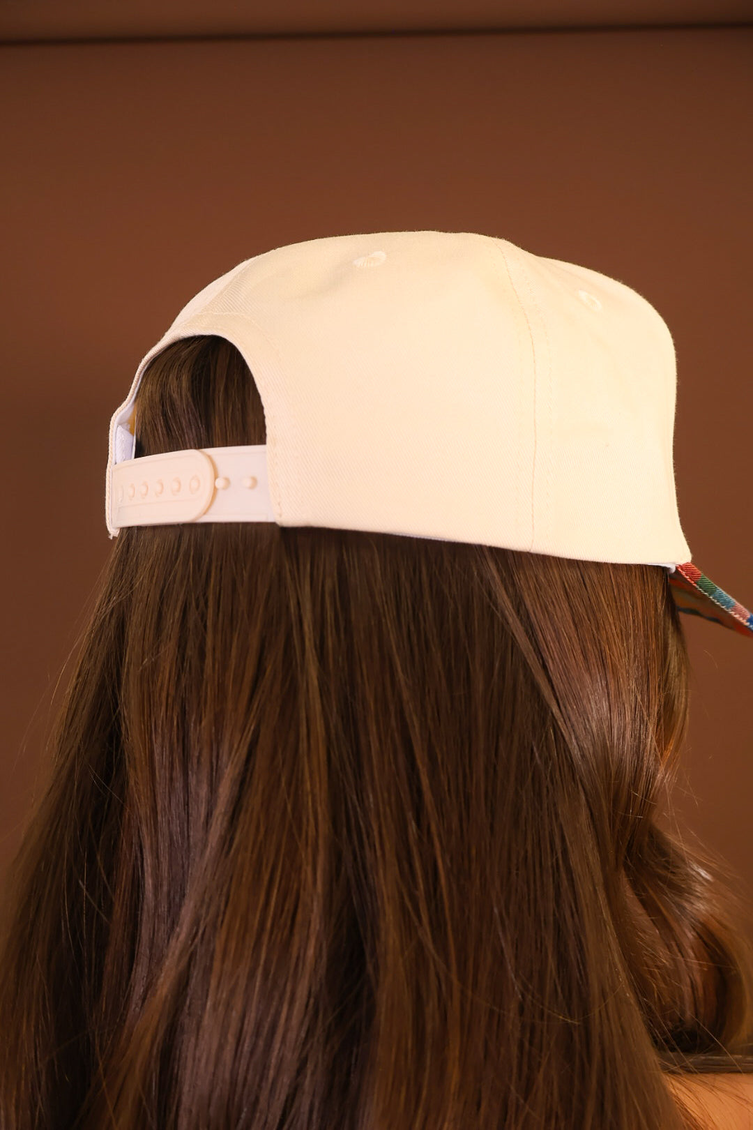 Busy Doing Nothing! Plaid Brim Trucker Hat