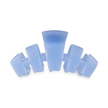 TELETIES Small Classic Claw Hair Clip - Blue Lagoon