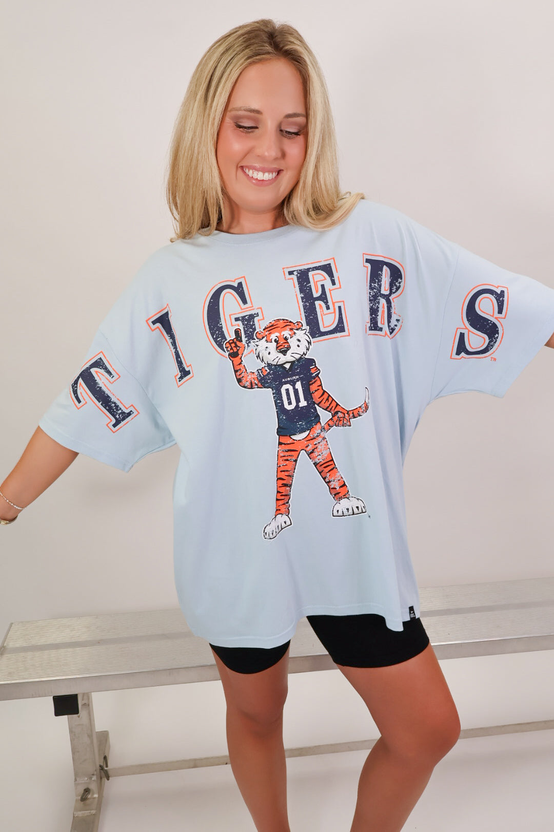 Auburn Aubie Oversized Tee