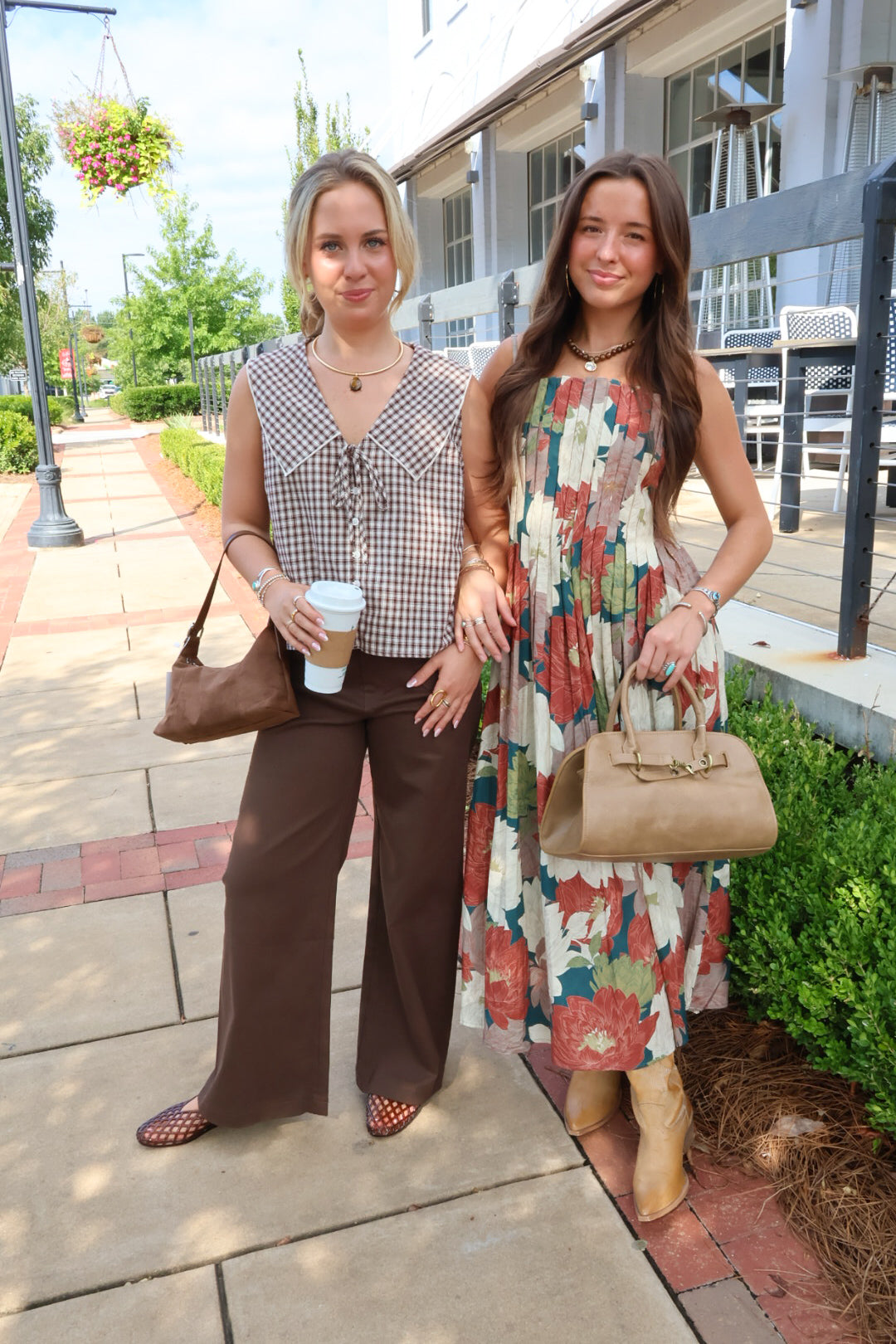 Teal Floral Spaghetti Strap Midi Dress