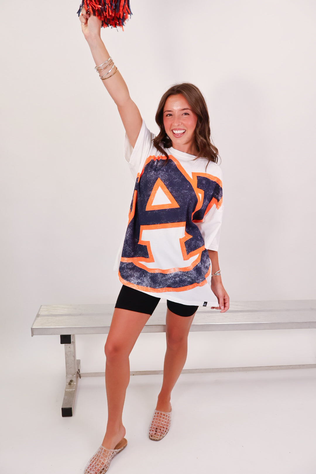 Auburn AU Logo Oversized Tee