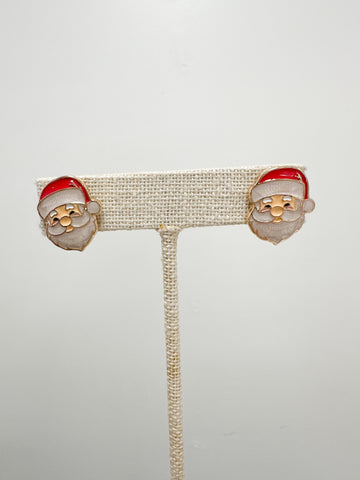 Santa Stud Earrings