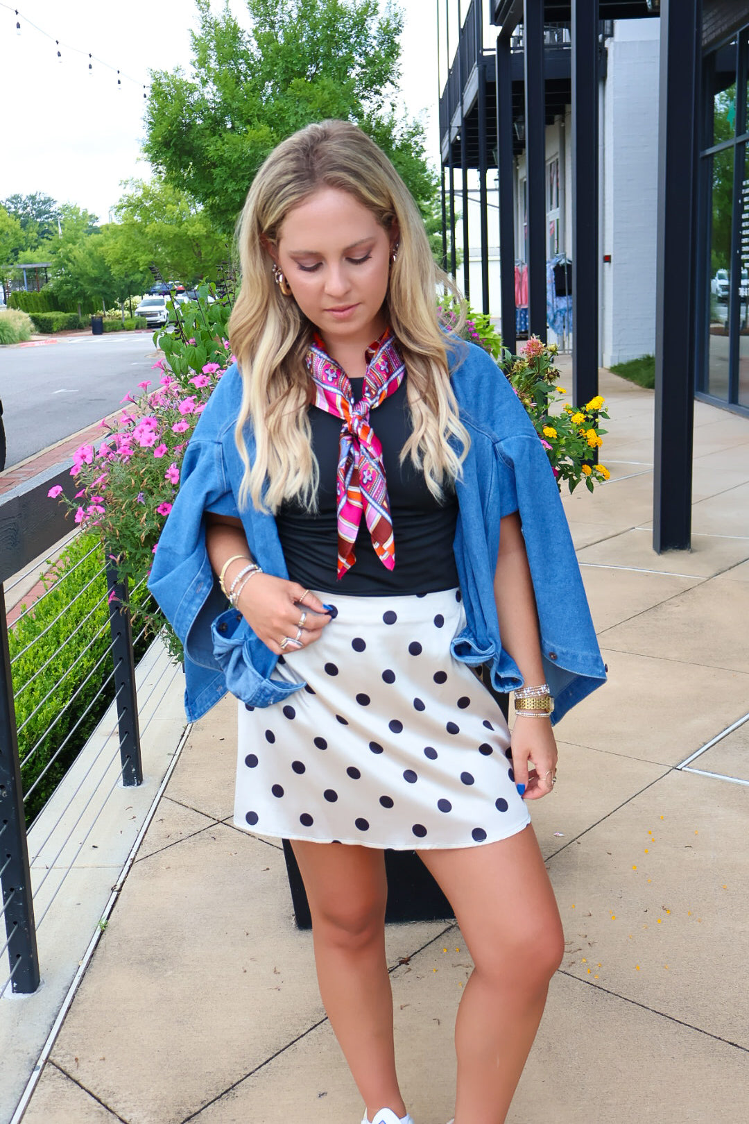 Oversized Denim Shirt Jacket