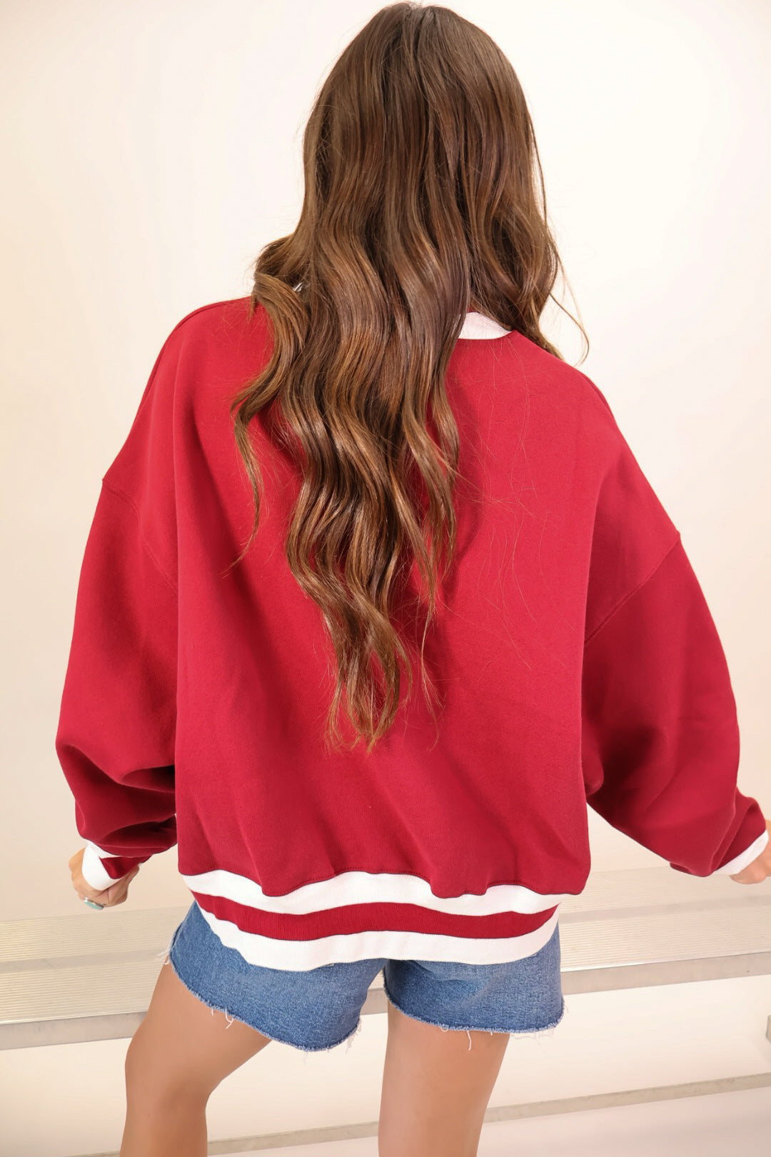 Alabama Crimson Varsity Mockneck