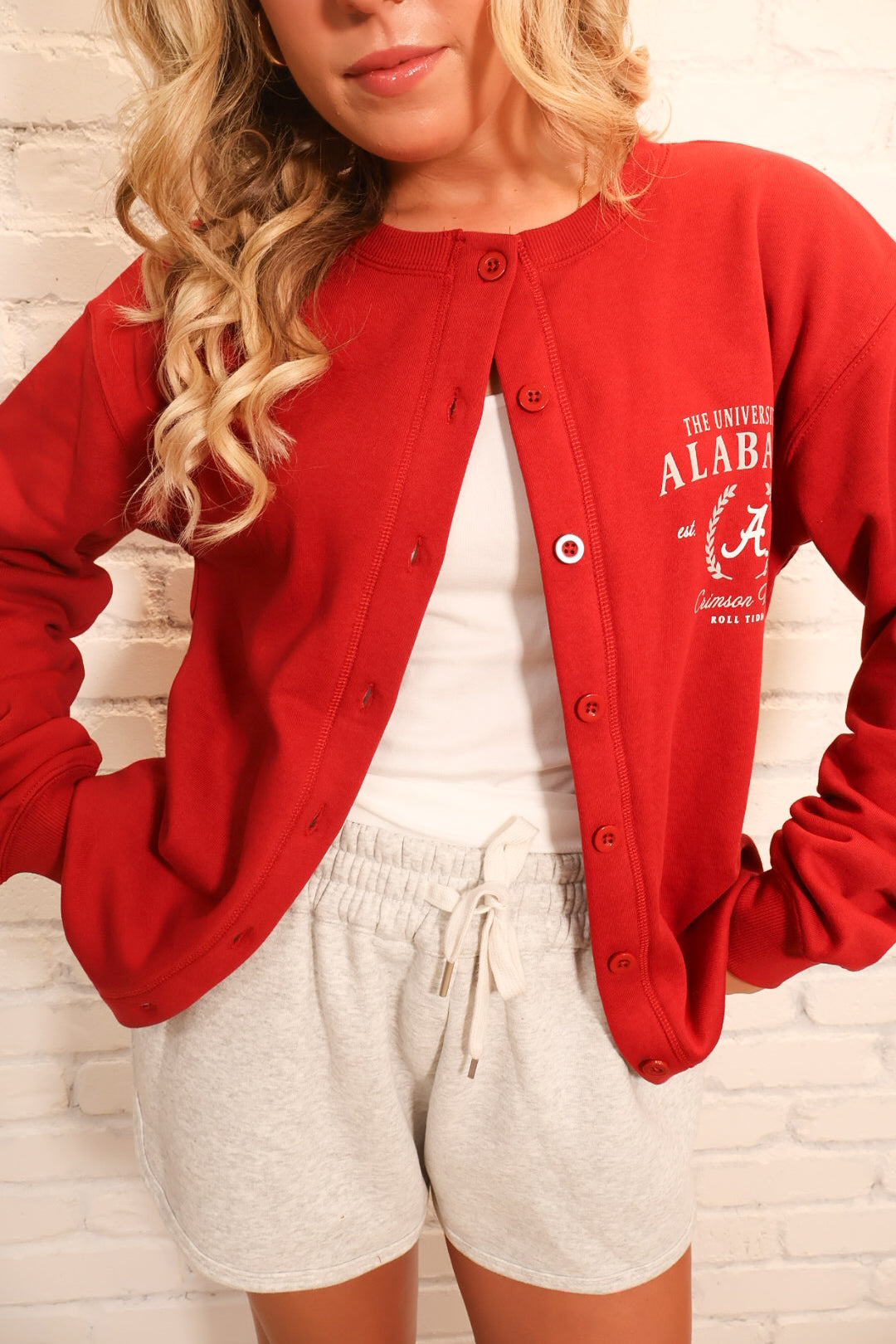 Alabama Collegiate Knit Cardigan