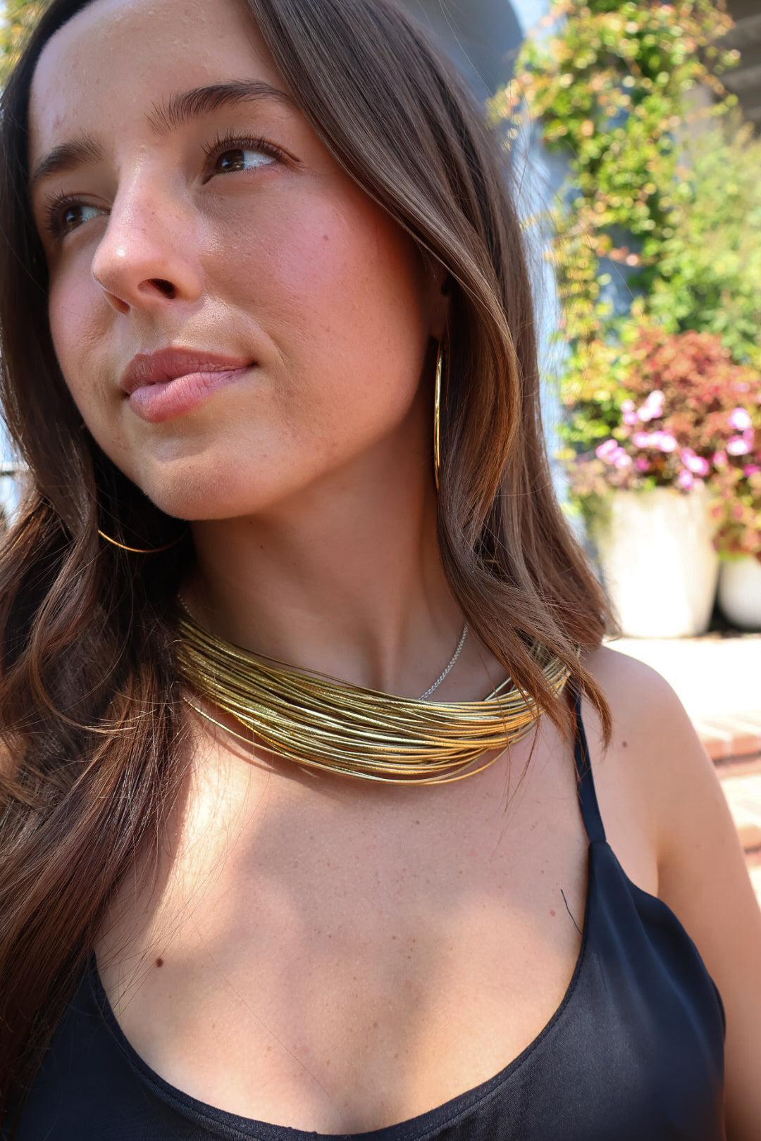 Gold Multi-Strand Necklace