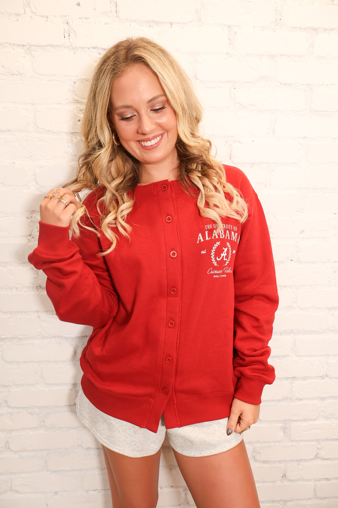 Alabama Collegiate Knit Cardigan