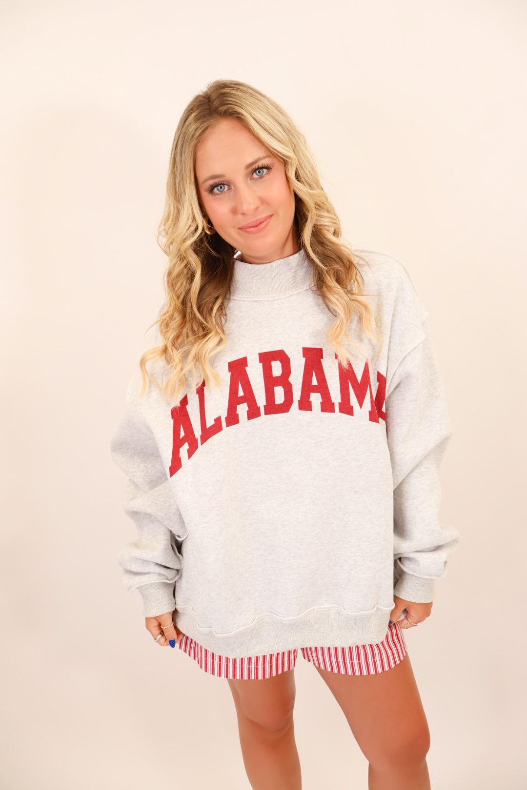 Alabama / AL Reversible Mock Neck Pullover