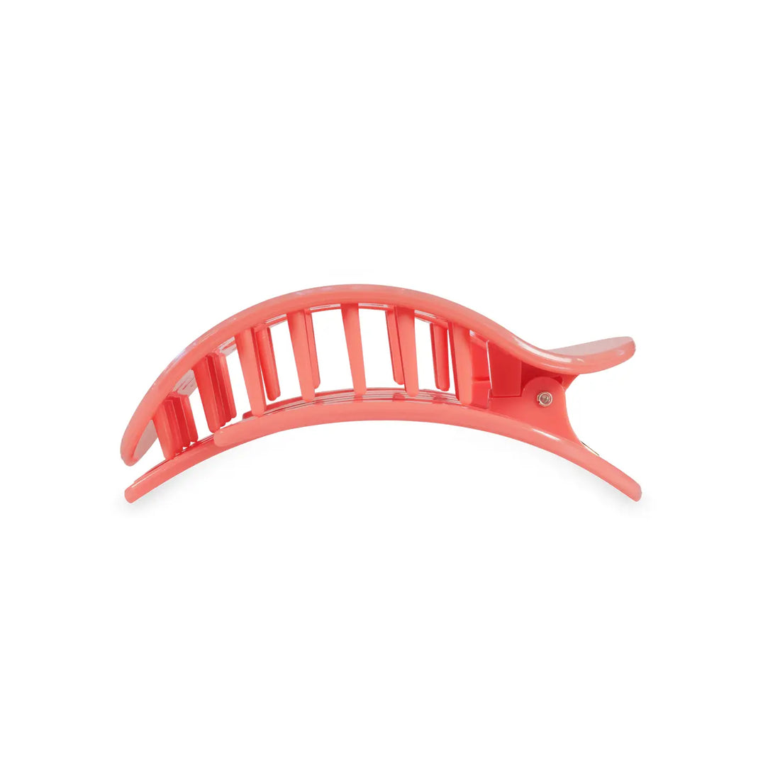 TELETIES Medium Flat Round Hair Clip - Dreamsicle