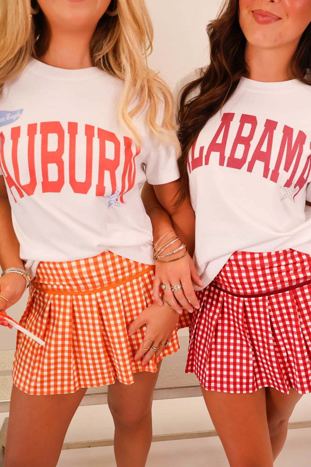 Auburn Pennant Star Crop Tee